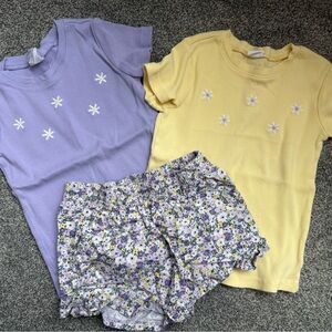 GAP Kids' Yellow and Lavender Mix and Match Summer Outfits